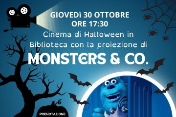 Cinema di Halloween in Biblioteca