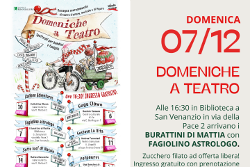 Domeniche a teatro a Galliera