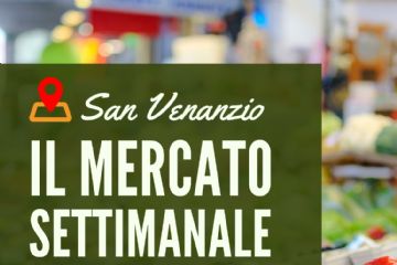 Il mercato settimanale di San Venanzio cambia giorno